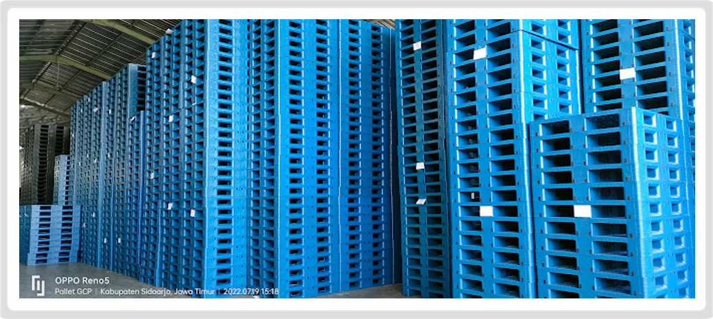 Jual Pallet Plastik Standar Industri #1 batam - Pallet Plastik SNI Berkualitas dari PT Group Cemerlang Plastindo